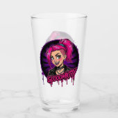 Gloomkitty Glas Cup (Voorkant)