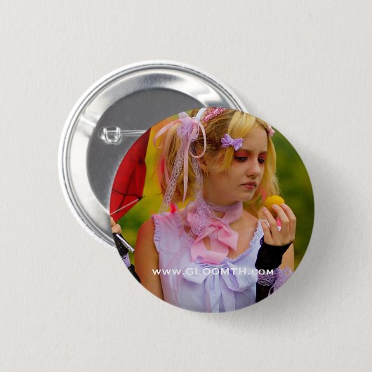 Gloomth Harajuku Bunny Button (Voorkant /achterkant)