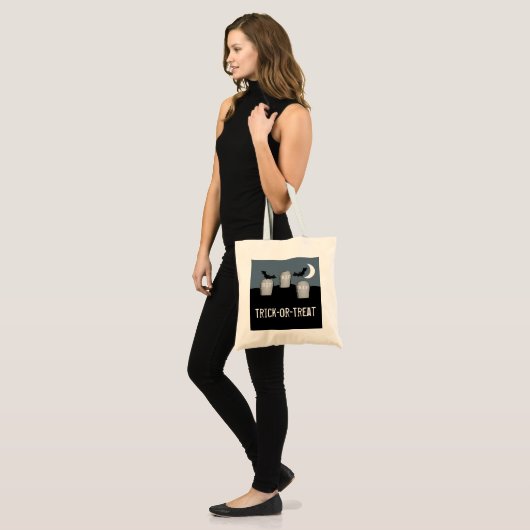Gloomy Graveyard Halloween Bag Tote Bag (Voorkant (model))
