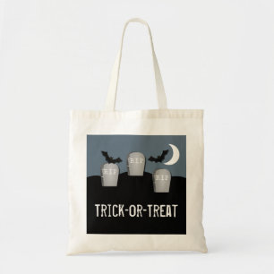 Gloomy Graveyard Halloween Bag Tote Bag