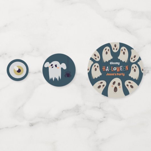 Gloomy Halloween - Confetti (Voorkanten)