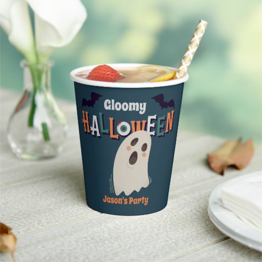 Gloomy Halloween - Papieren Bekers (Insitu)