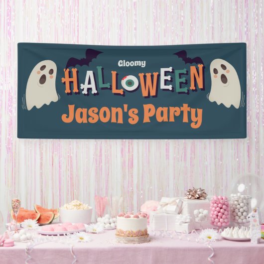 Gloomy Halloween - Spandoek (Feest)