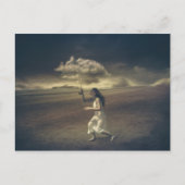 Gloomy zonder dat je je mist of een fantasiekunst briefkaart (Voorkant)