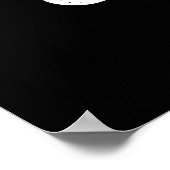 Gloovy Man Funny Super Glue Pun Dark BG Poster (Hoek)