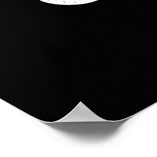 Gloovy Man Funny Super Glue Pun Dark BG Poster (Hoek)