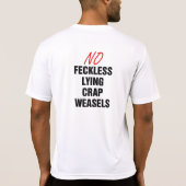 GLoP lichte, geen snoeploze kreeften T-shirt (Achterkant)