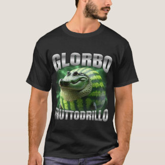 Glorbo Fruttodrillo Cursed Meme Mashup  T-shirt