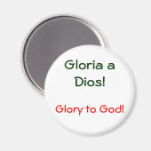 Gloria a Dios! Magneet (Voorkant / Achterkant)