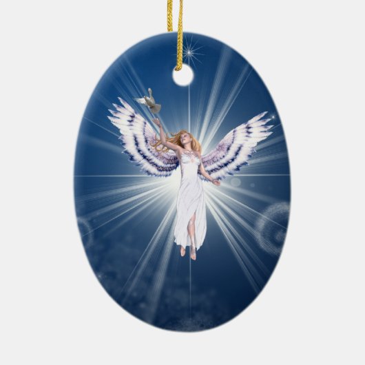 Gloria Angel Holiday decoratie (Achterkant)