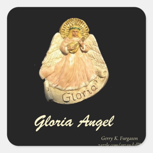 GLORIA ANGEL RENAISSANCE STICKER (Voorkant)