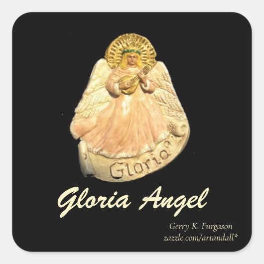 GLORIA ANGEL RENAISSANCE STICKER (Voorkant)