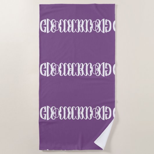 "Gloria" Beach Towel Strandlaken (Voorkant)