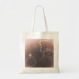 gloria cat in blikseminslag tote bag