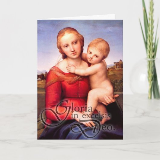 Gloria Christmas Card Feestdagen Kaart (Voorkant)