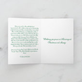 Gloria Christmas Card Feestdagen Kaart (Binnen)