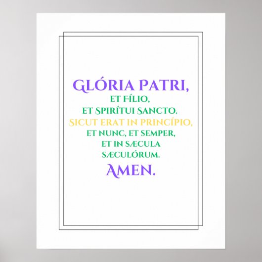 Gloria Print (Voorkant)
