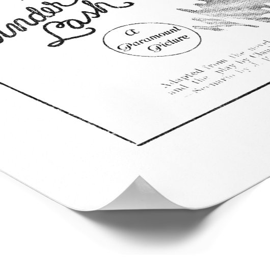 Gloria Swanson 1922 film en poster (Hoek)