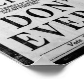 Gloria Swanson, Advertisement, Movie, 1921  Poster (Hoek)