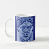 Gloria Swanson blauw Koffiemok (Links)