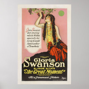 Gloria Swanson Jesse Lasky Movie Poster