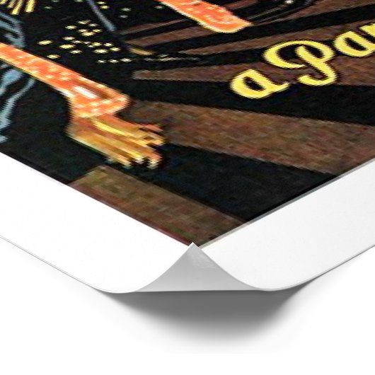 Gloria Swanson My American Wife Movie Poster (Hoek)