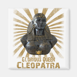 Gloriberende farao Queen Cleopatra Ancient Egypt Magneet
