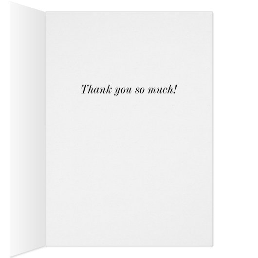 Gloride Caca Nieuwjaar Hartelijk dank (Binnen (Rechts))