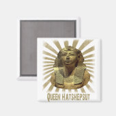 Gloride farao Queen Hatshepsut Ancient Egypt Magneet (Voorkant / Achterkant)