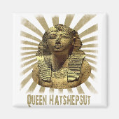 Gloride farao Queen Hatshepsut Ancient Egypt Magneet (Voorkant)