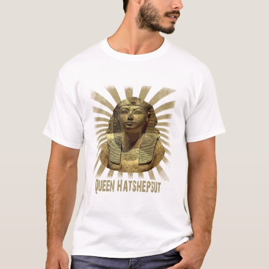 Gloride farao Queen Hatshepsut Ancient Egypt T-shirt (Voorkant)
