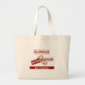 Gloride Interruptie Nice Dag Betere Nachtcadeaus Grote Tote Bag (Voorkant)