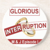 Gloride Interruptie Nice Dag Betere Nachtcadeaus Zandsteen Onderzetter (Voorkant)