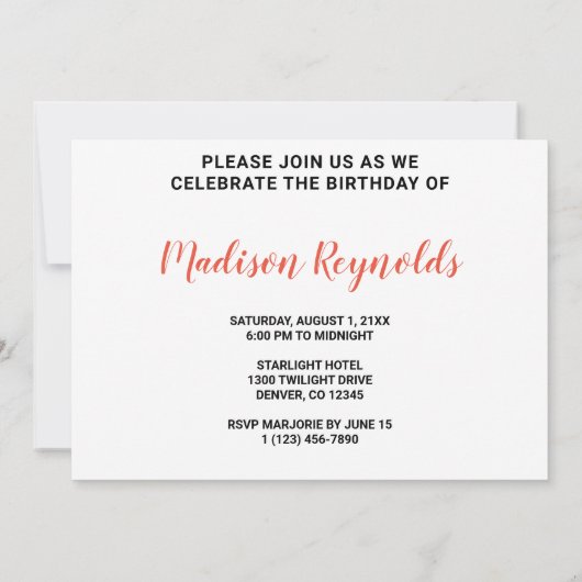 Gloride Oranje Geel Groene Aspens Birthday Kaart (Achterkant)