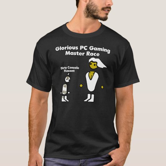 Gloride PC Gaming Master Race T-shirt (Voorkant)