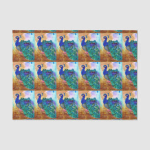 Gloride Peacock Alcohol Ink Tissuepapier