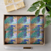 Gloride Peacock Alcohol Ink Tissuepapier (Geschenk)