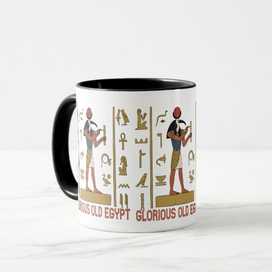 Gloride Pharaonic old Egypt Mok (Voorkant links)