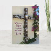 Gloride Resurrection Easter Kaart (Voorkant)