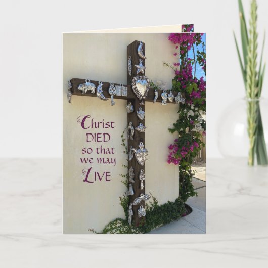 Gloride Resurrection Easter Kaart (Voorkant)