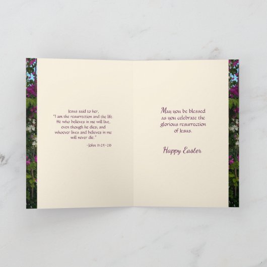 Gloride Resurrection Easter Kaart (Binnen)