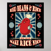 Gloride rode bonen poster (Voorkant)