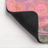 Gloride Skies - Roze en Gele droom Muismat (Hoek)