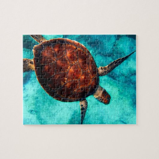 Gloride Zee Turtle Legpuzzel (Horizontaal)