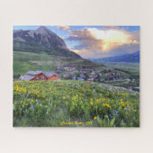 Glorideachtig fotografisch Uitzicht van Crested Bu Legpuzzel (Horizontaal)