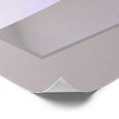 Gloridehoudend Roos Poster (Hoek)