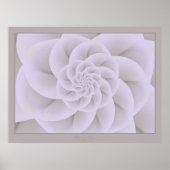 Gloridehoudend Roos Poster (Voorkant)