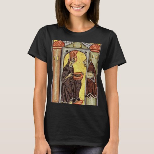 glorie aan de hildegard van bingen t-shirt (Voorkant)