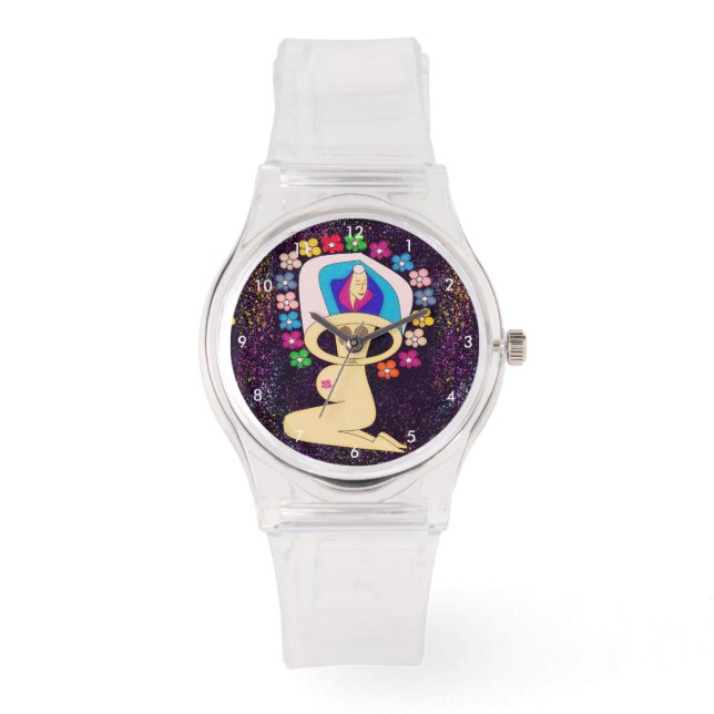 glorie aan de moeder van god horloge (Voorkant)