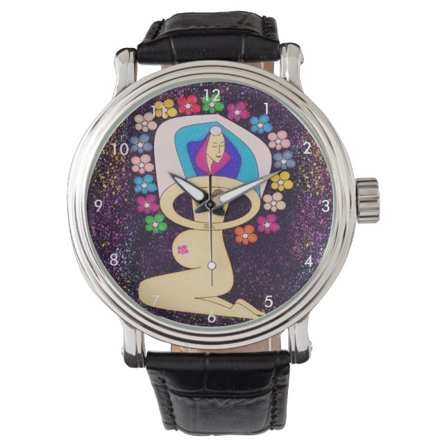 glorie aan de moeder van god horloge (Voorkant)